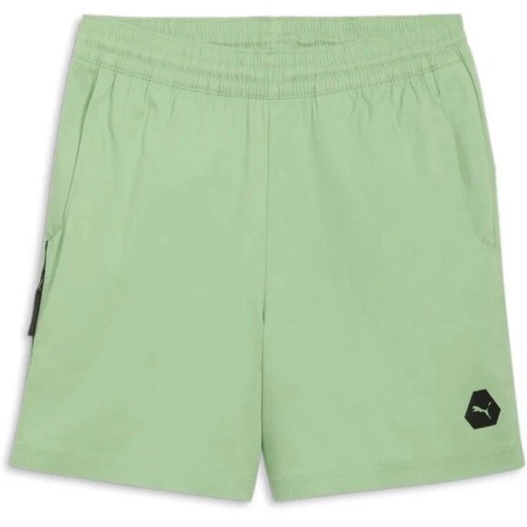 Puma NEW Men’s Woven Shorts NWT XL Cotton Blend Drycell Moisture Management - Picture 4 of 16
